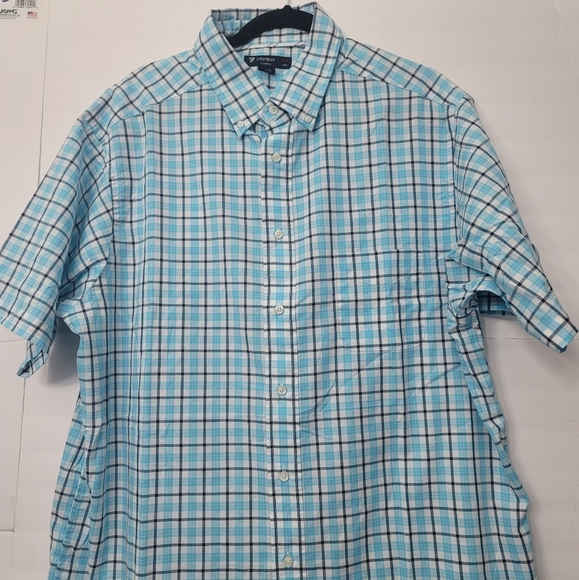 Daniel Cremieux Other - Cremieux Classics Azure blue short sleeve Shirt